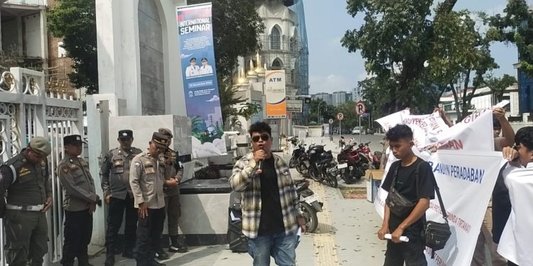 Permada Gelar Aksi Desak Penegakan Hukum dan Evaluasi Kinerja Perumda Tirtanadi
