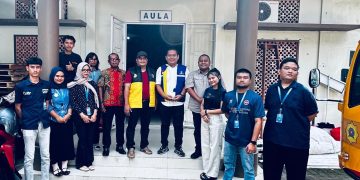 Universitas Pembangunan Pancabudi Medan bersama Dinas Sosial Langkat Jadi Pilar Harapan Korban Banjir Langkat